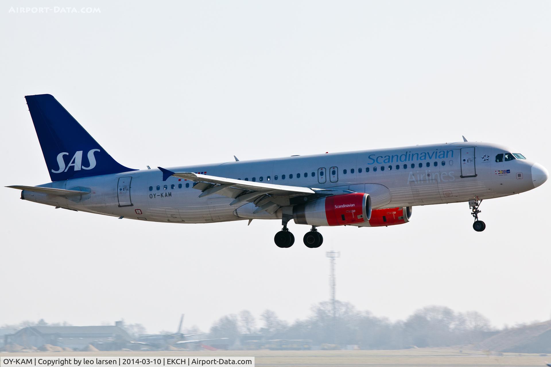 OY-KAM, 2006 Airbus A320-232 C/N 2911, Copenhagen Kastrup L/D R-22R
10.3.14