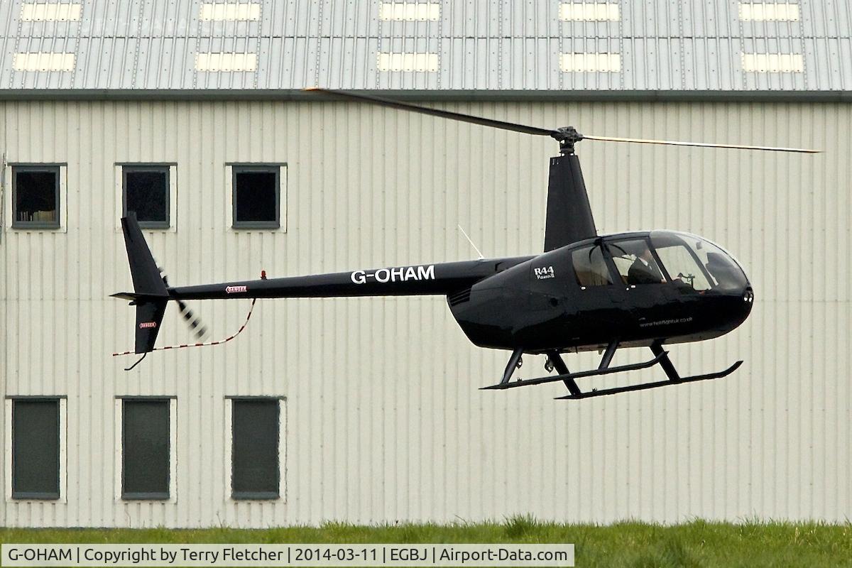 G-OHAM, 2005 Robinson R44 Raven II C/N 10743, 2005 Robinson R44 Raven II, c/n: 10743