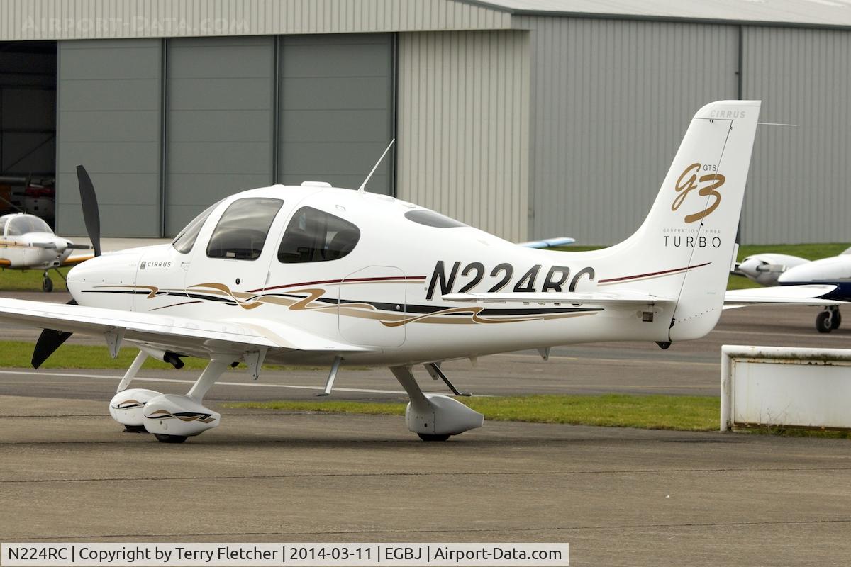 N224RC, Cirrus SR22 G3 GTS Turbo C/N 2919, Cirrus SR22, c/n: 2919
