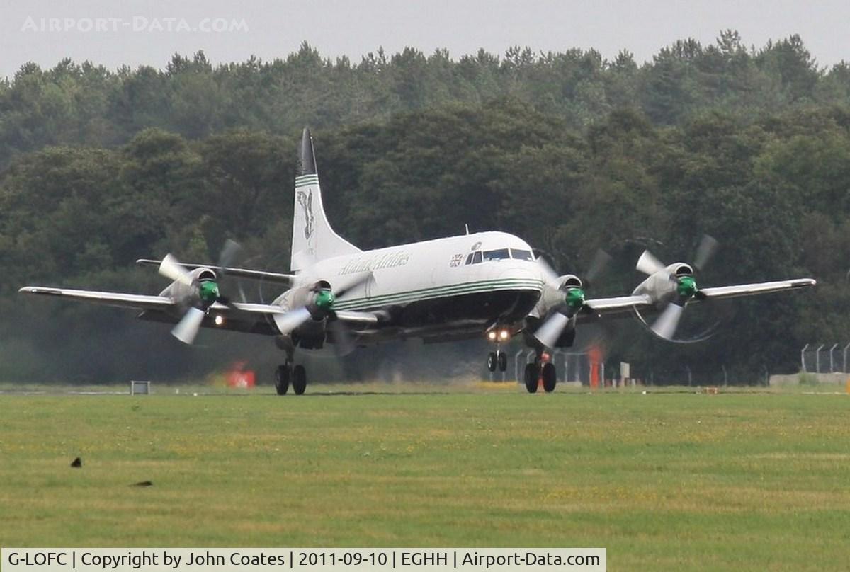 G-LOFC, 1959 Lockheed L-188C(F) Electra C/N 1100, Rotates off 26