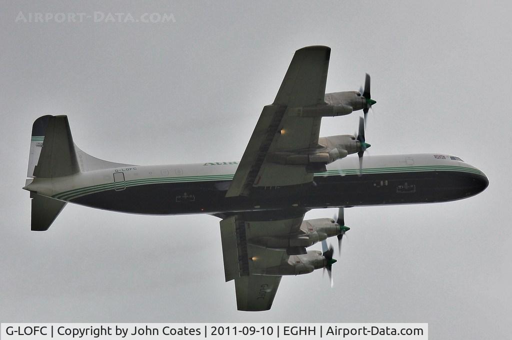 G-LOFC, 1959 Lockheed L-188C(F) Electra C/N 1100, Departing