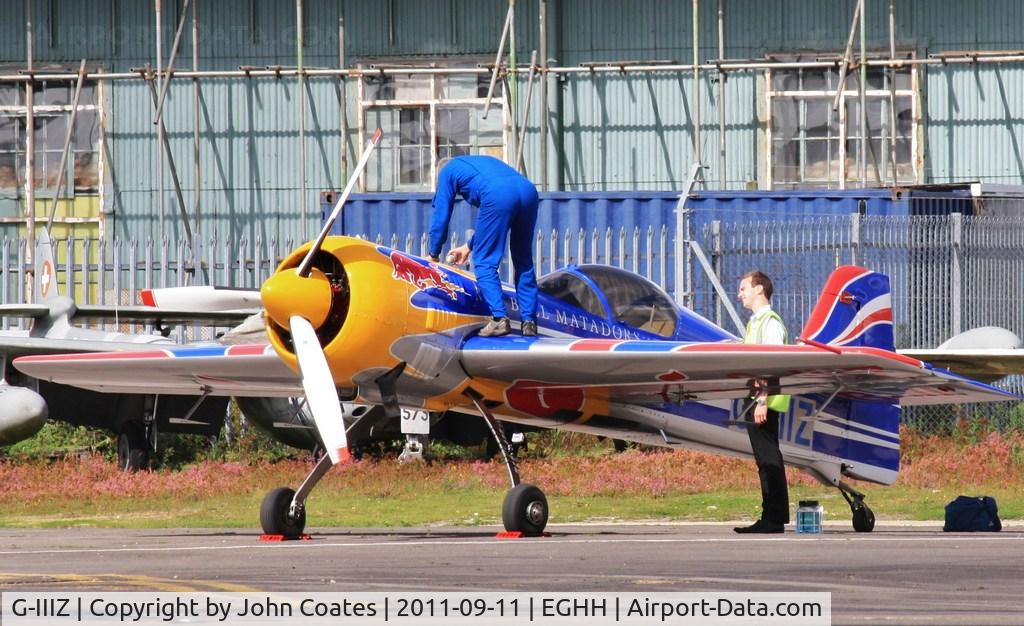 G-IIIZ, 1991 Sukhoi Su-26M C/N 04-05, Being prepared
