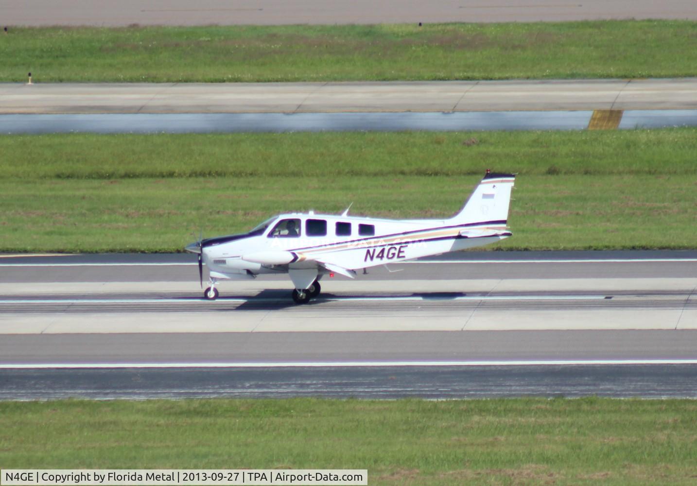 N4GE, Hawker Beechcraft Corp G36 Bonanza C/N E-3928, Beech G36