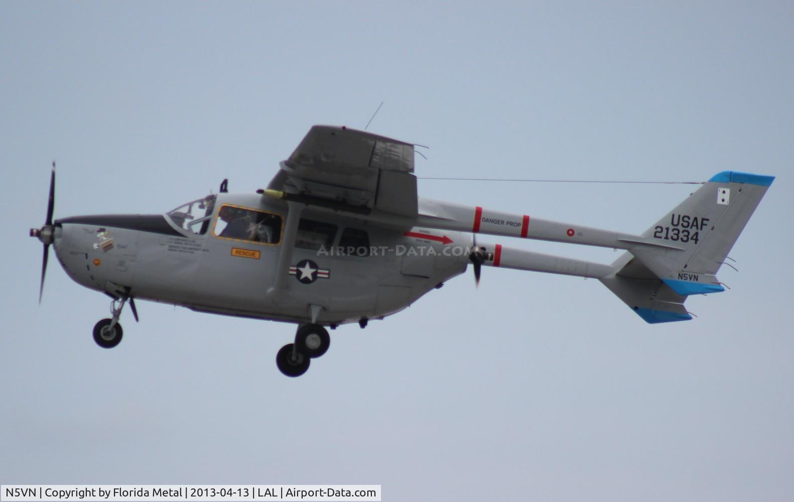 N5VN, 1967 Cessna O-2A Super Skymaster C/N 337M-0040, O-2A Skymaster