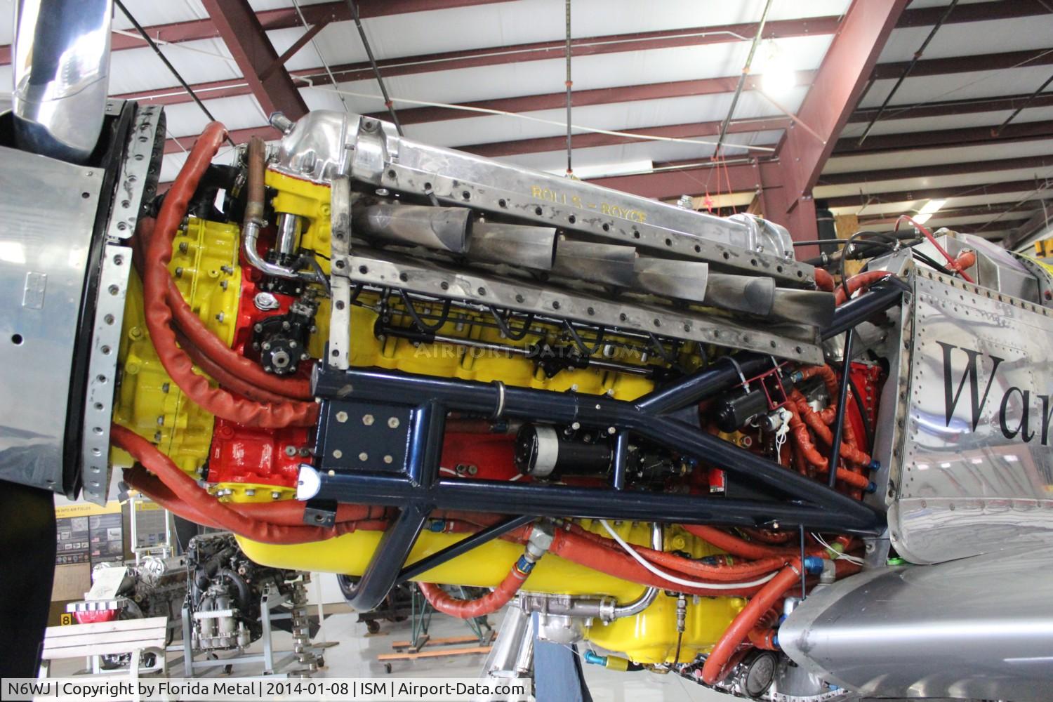N6WJ, North American P-51 XR C/N 44-88, Precious Metal P-51XR