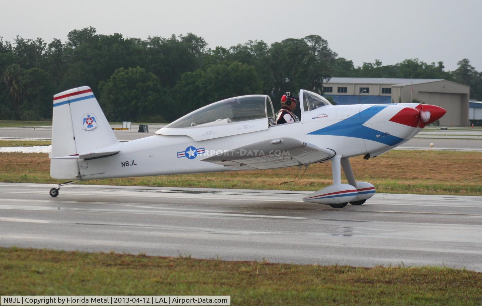 N8JL, 2001 Vans RV-8 C/N 81324, One of the members of Team Aerodynamix
