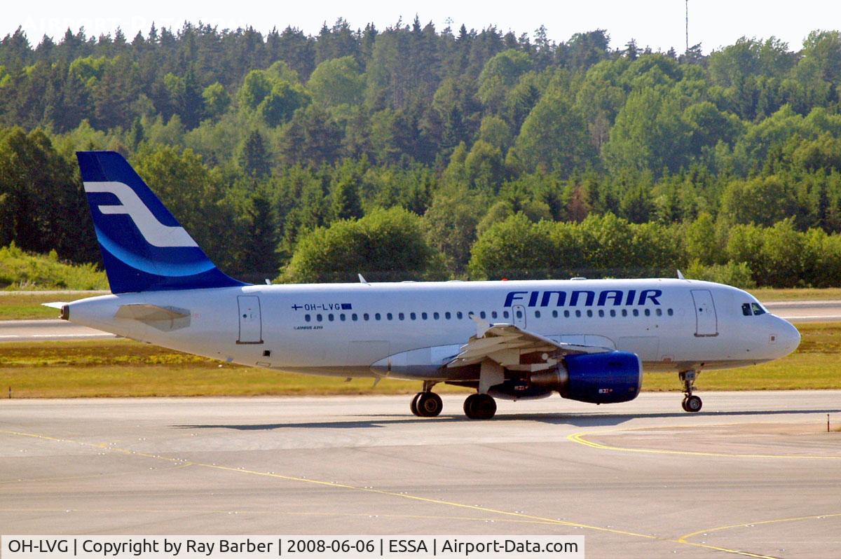 OH-LVG, 2003 Airbus A319-112 C/N 1916, Airbus A319-112 [1916] (Finnair) Stockholm-Arlanda~SE 06/06/2008