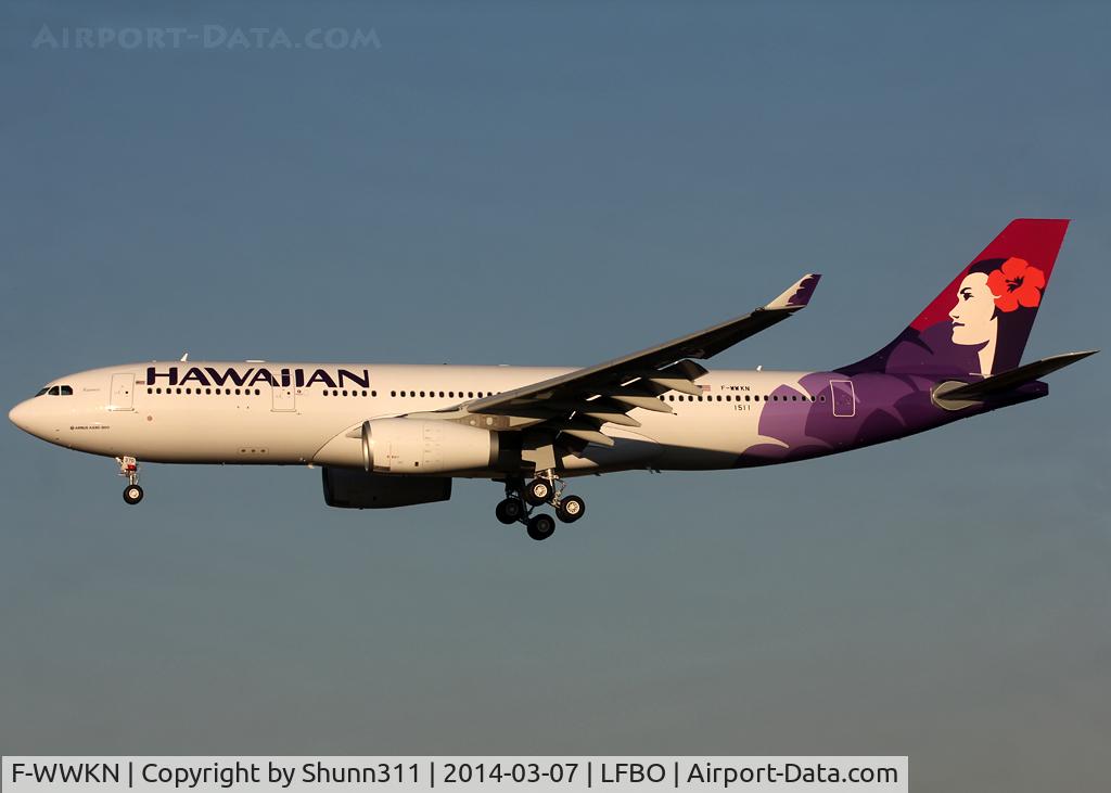 F-WWKN, 2014 Airbus A330-243 C/N 1511, C/n 1511