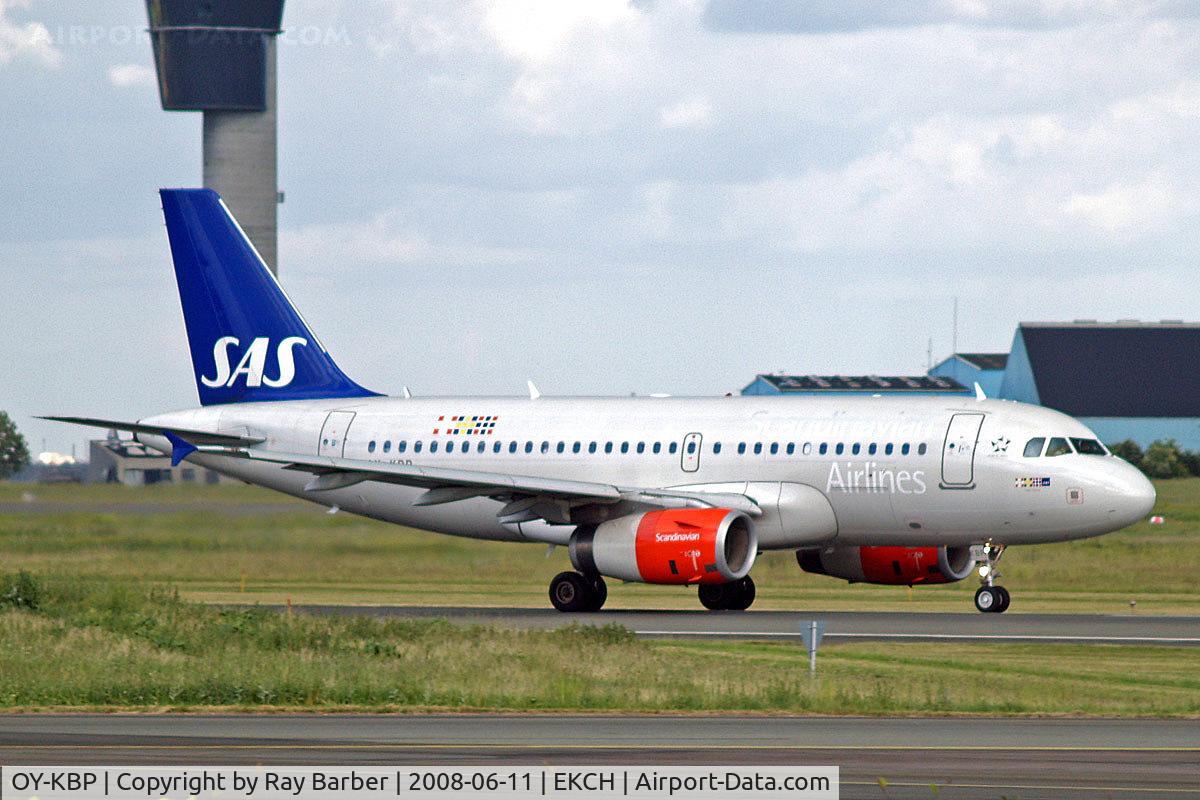 OY-KBP, 2006 Airbus A319-132 C/N 2888, Airbus A319-131 [2888] (SAS Scandinavian Airlines) Copenhagen-Kastrup~OY 11/06/2008