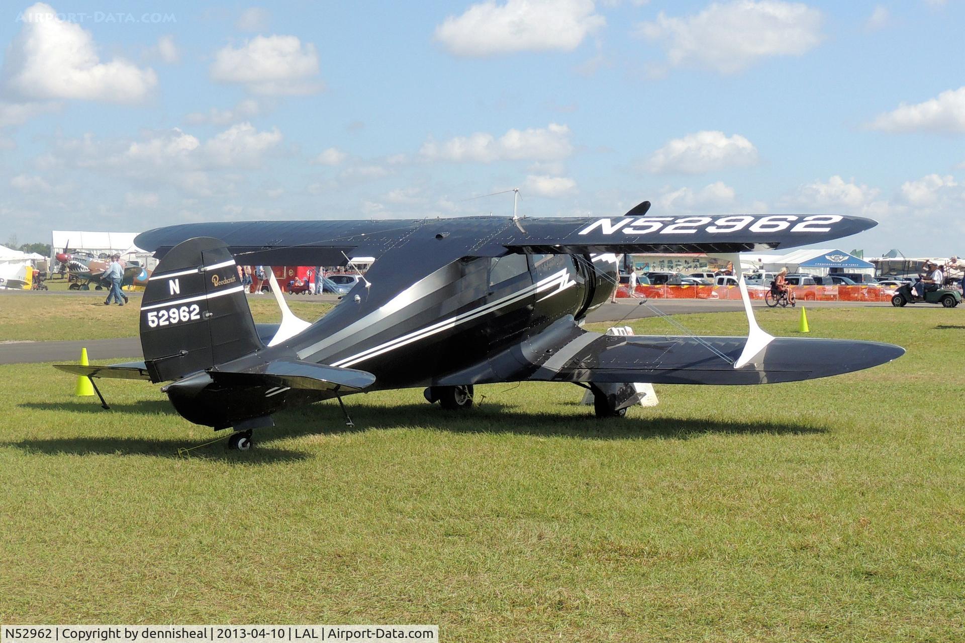 N52962, 1944 Beech D17S Staggerwing C/N 6880, 1944 BEECH D17S
