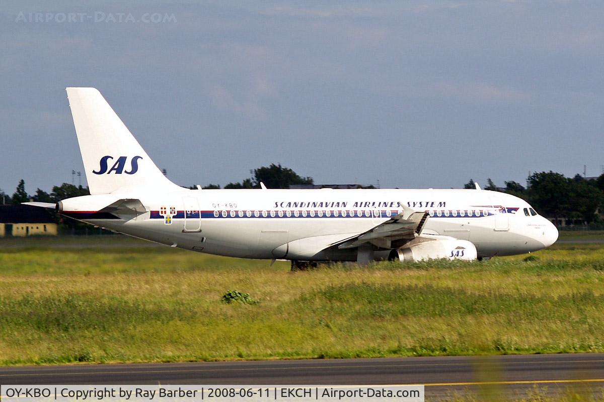OY-KBO, 2006 Airbus A319-131 C/N 2850, Airbus A319-131 [2850] (SAS Scandinavian Airlines) Copenhagen-Kastrup~OY 11/06/2008