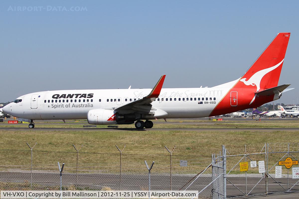 VH-VXO, 2002 Boeing 737-838 C/N 33485, 
