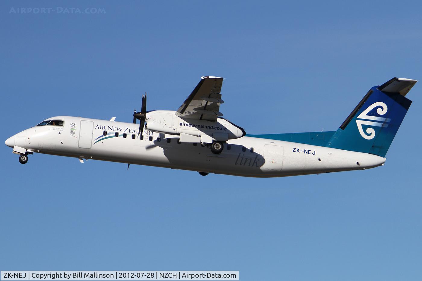 ZK-NEJ, 2006 De Havilland Canada DHC-8-311 Dash 8 C/N 625, off from 02