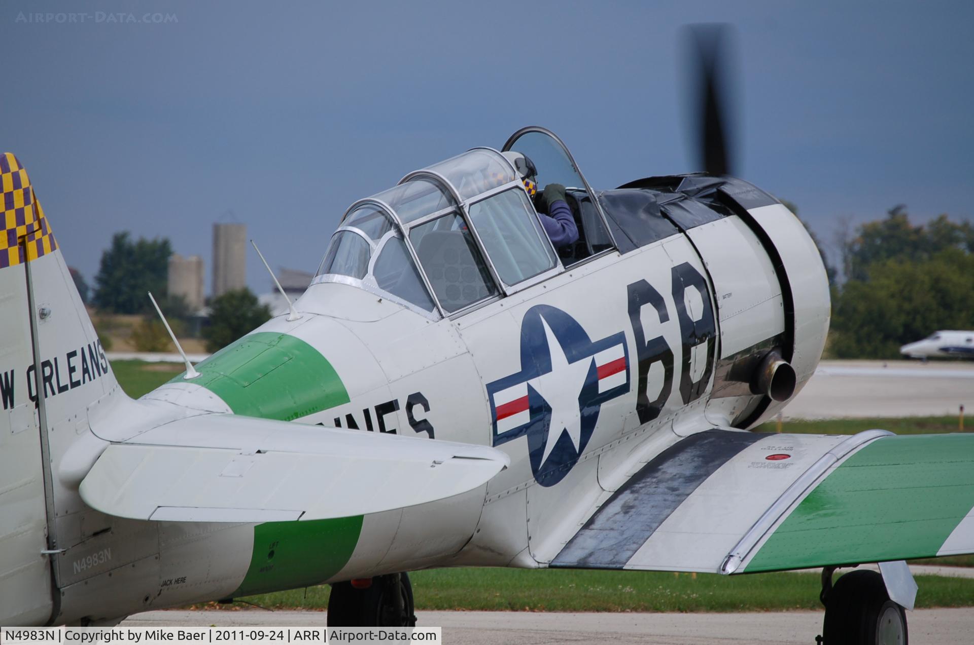 N4983N, 1957 North American AT-6D Texan C/N 121-42175 (44-81453), N4983N @ ACN