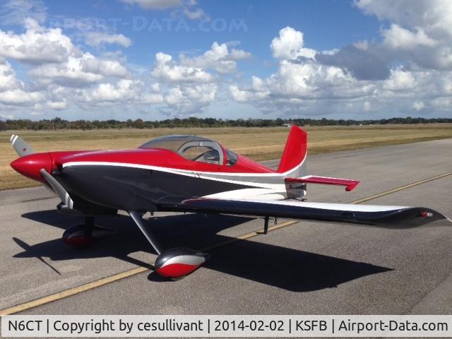 N6CT, 2013 Vans RV-6 C/N 60530, KSFB 2-2-2014