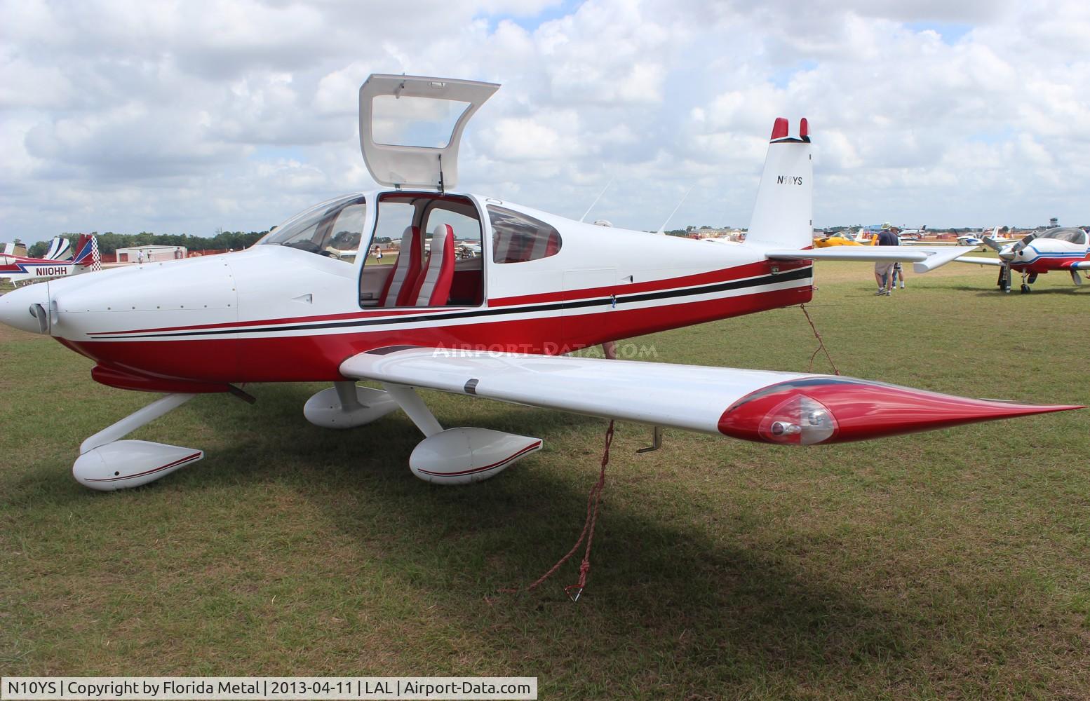 N10YS, 2012 Vans RV-10 C/N 41023, Vans RV-10