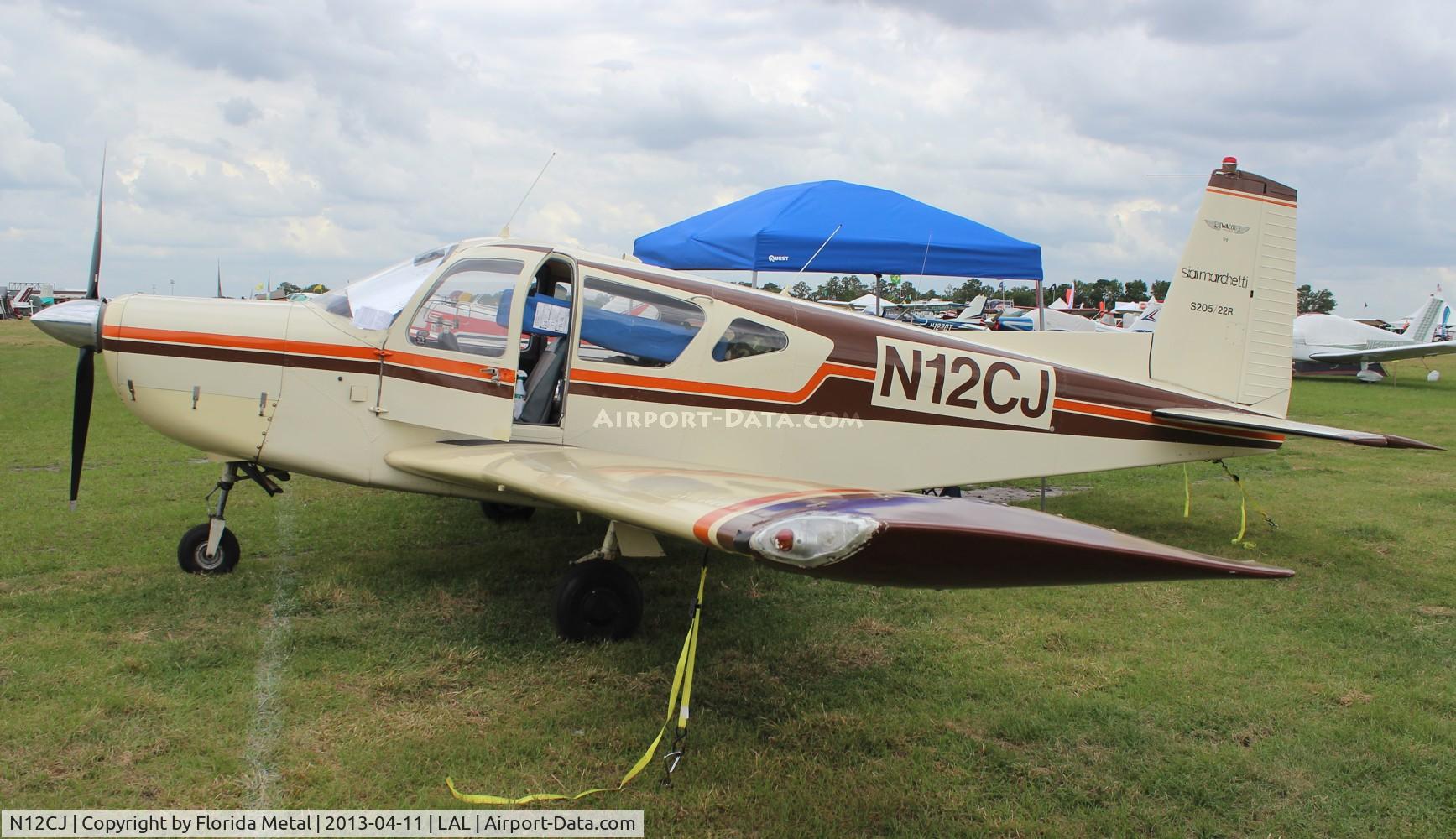N12CJ, 1969 SIAI-Marchetti S.205/22R C/N 4-184, Siai Marchetti S.205