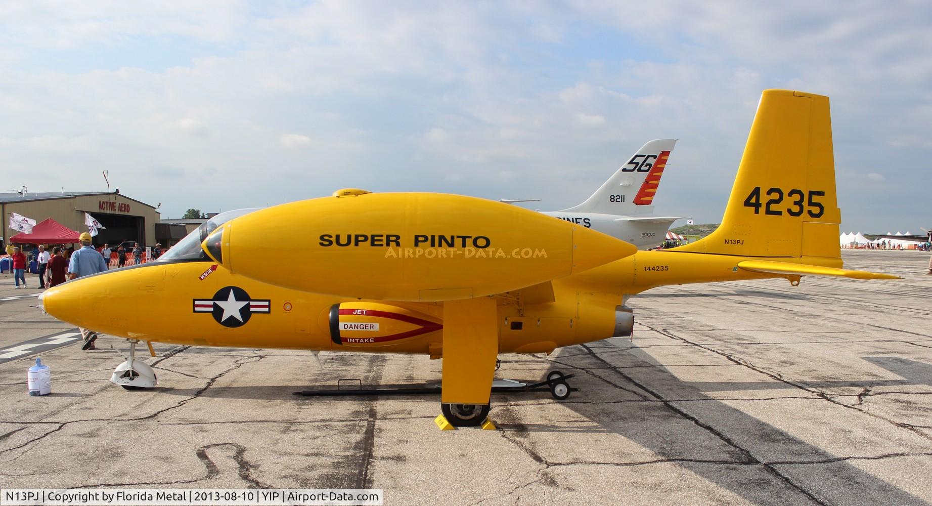 N13PJ, Temco TT-1 Super Pinto C/N TE-13  BuNo.144235, Temco TT-1 Super Pinto