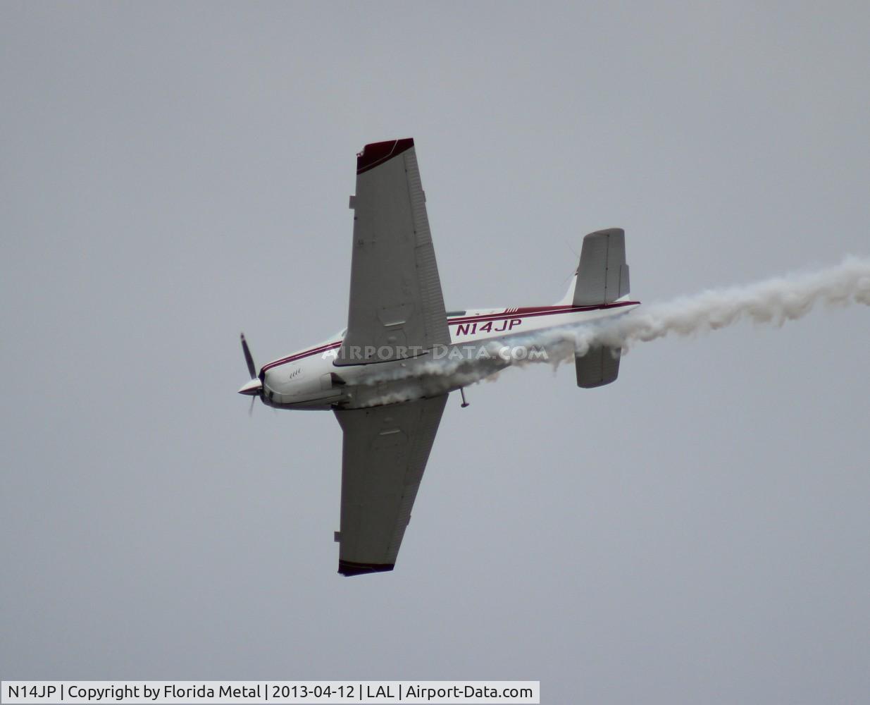 N14JP, 1986 Beech F33C Bonanza C/N CJ-177, Beech F33C Jim Pietz performing at Sun N Fun
