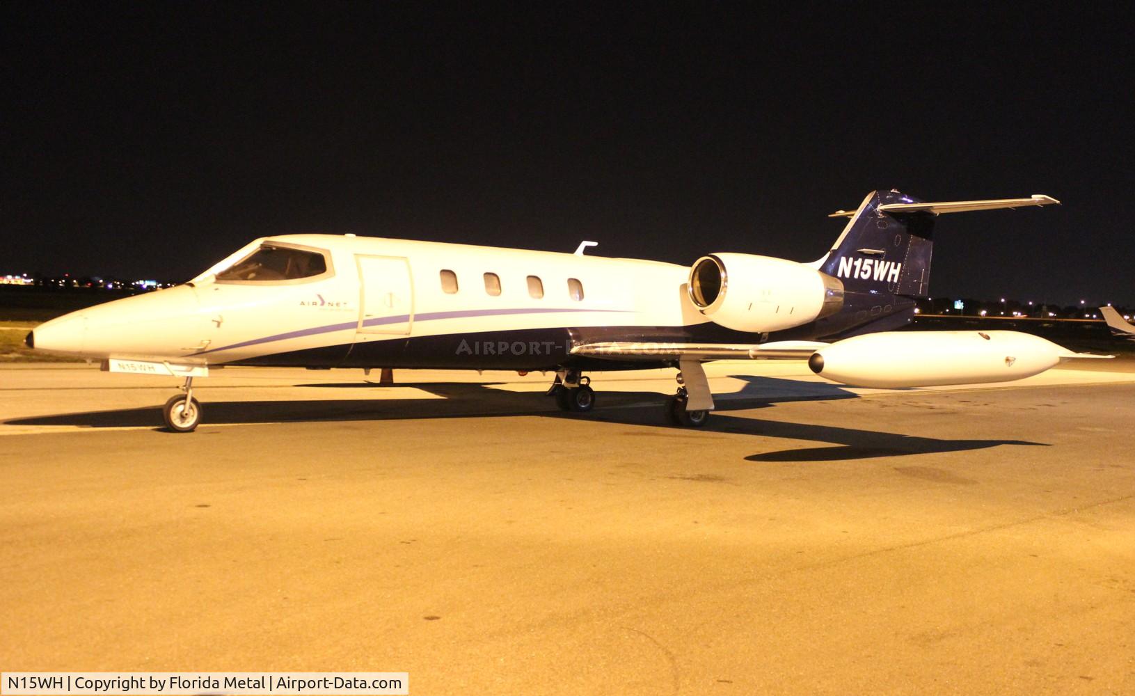 N15WH, 1976 Gates Learjet 35A C/N 085, Air Net Lear 35