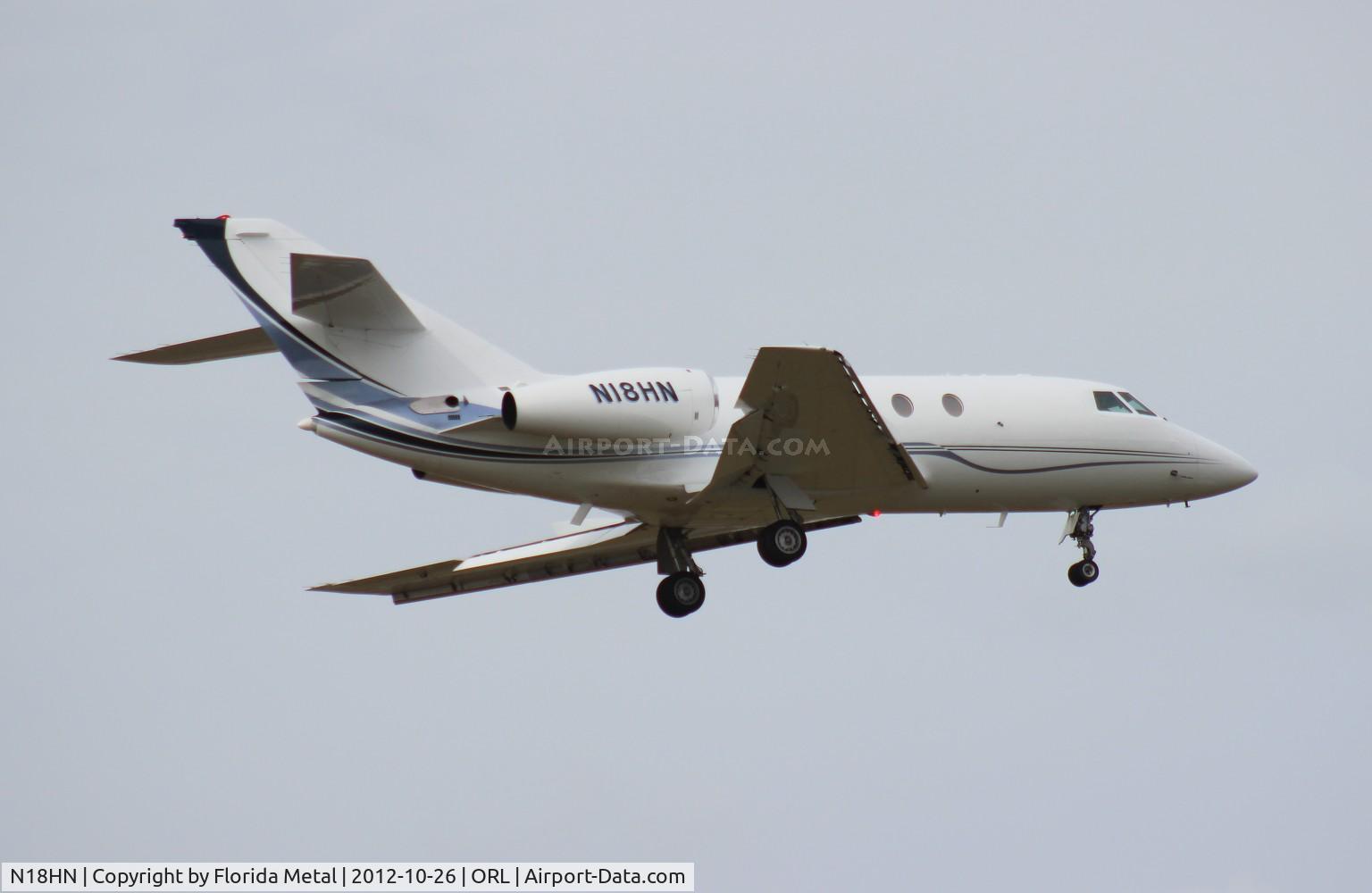 N18HN, 1971 Dassault Falcon (Mystere) 20F C/N 257, Falcon 20 in for NBAA catching crosswinds as Hurricane Sandy passes by off the coast of Florida