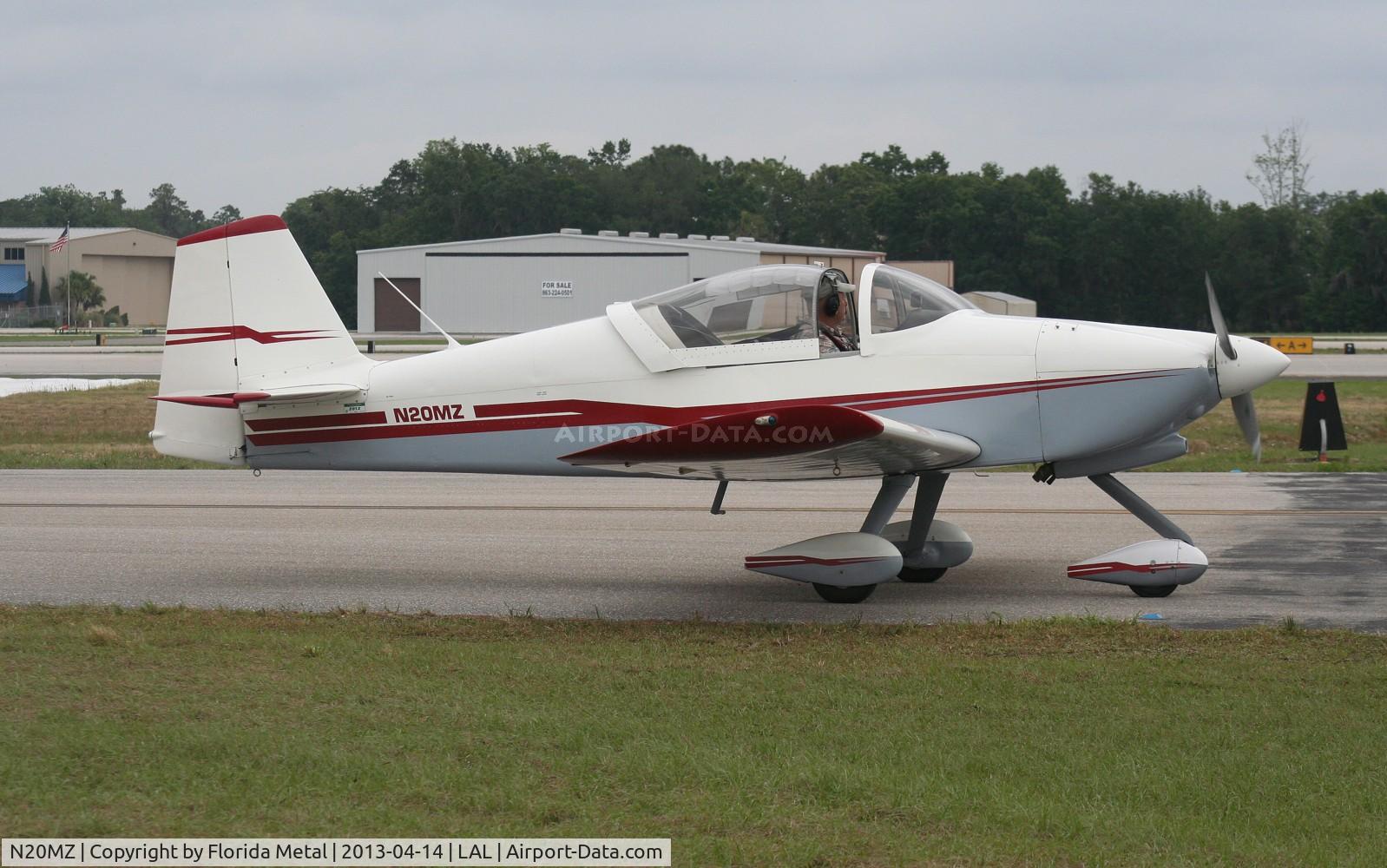 N20MZ, 1998 Vans RV-6A C/N 001 (N20MZ), Vans RV-6A