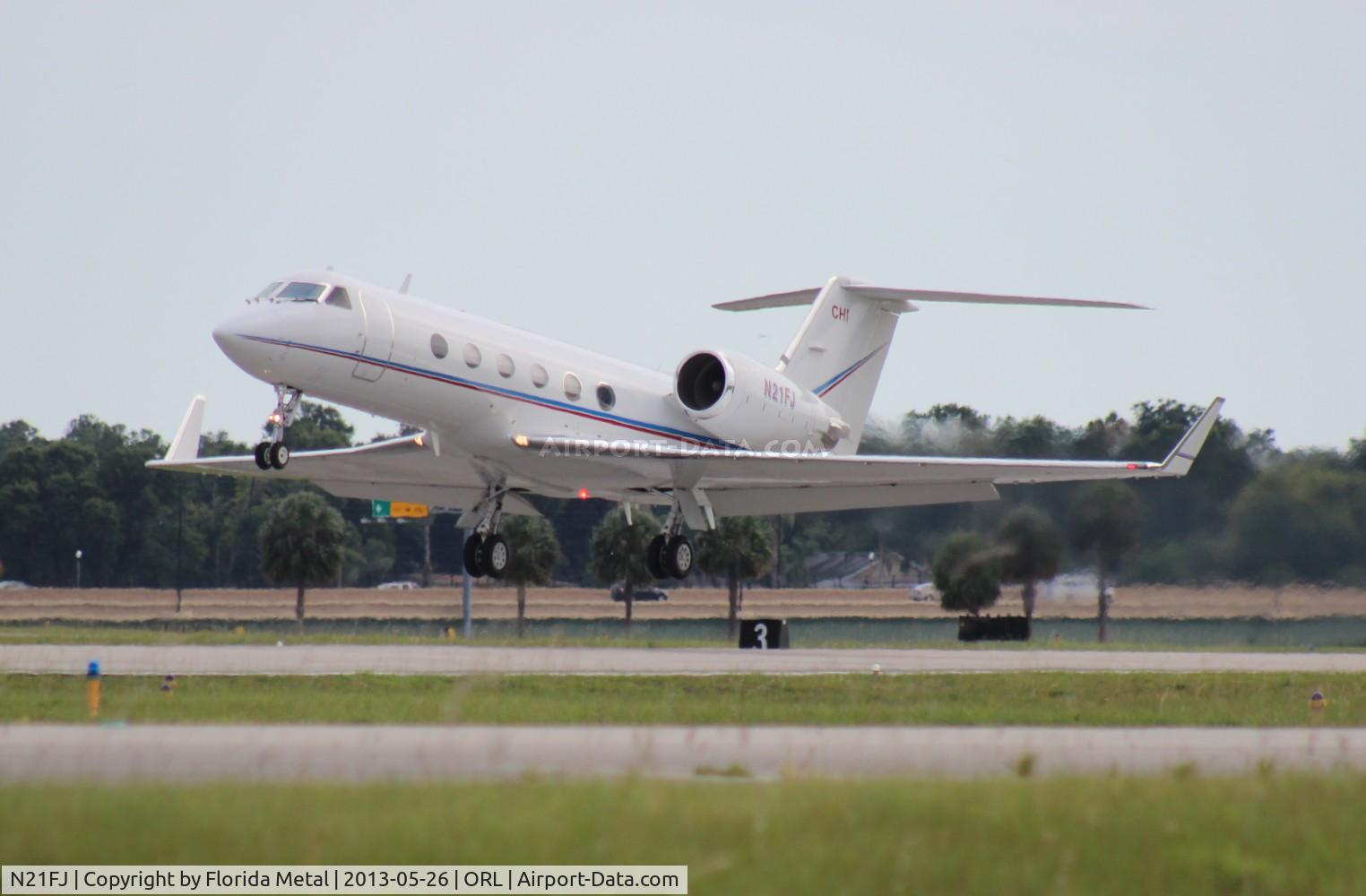 N21FJ, Gulfstream Aerospace G-IV C/N 1016, Gulfstream IV