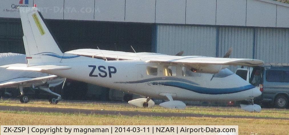 ZK-ZSP, 1978 Partenavia P-68B C/N 129, Delightfully sleek lines even in 2014. Nearly a 30yr old machine!!