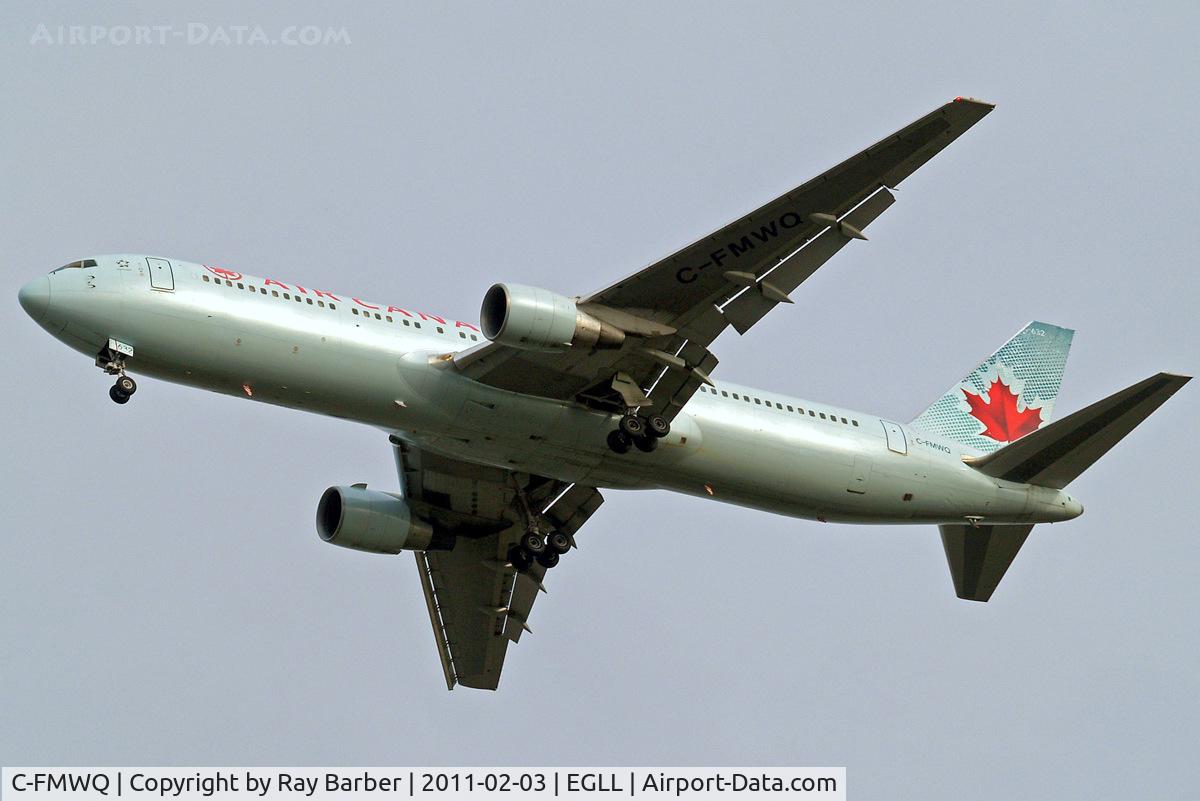C-FMWQ, 1995 Boeing 767-333 C/N 25584, Boeing 767-333ER [25584] (Air Canada) Home~G 03/02/2011. On approach 27R.