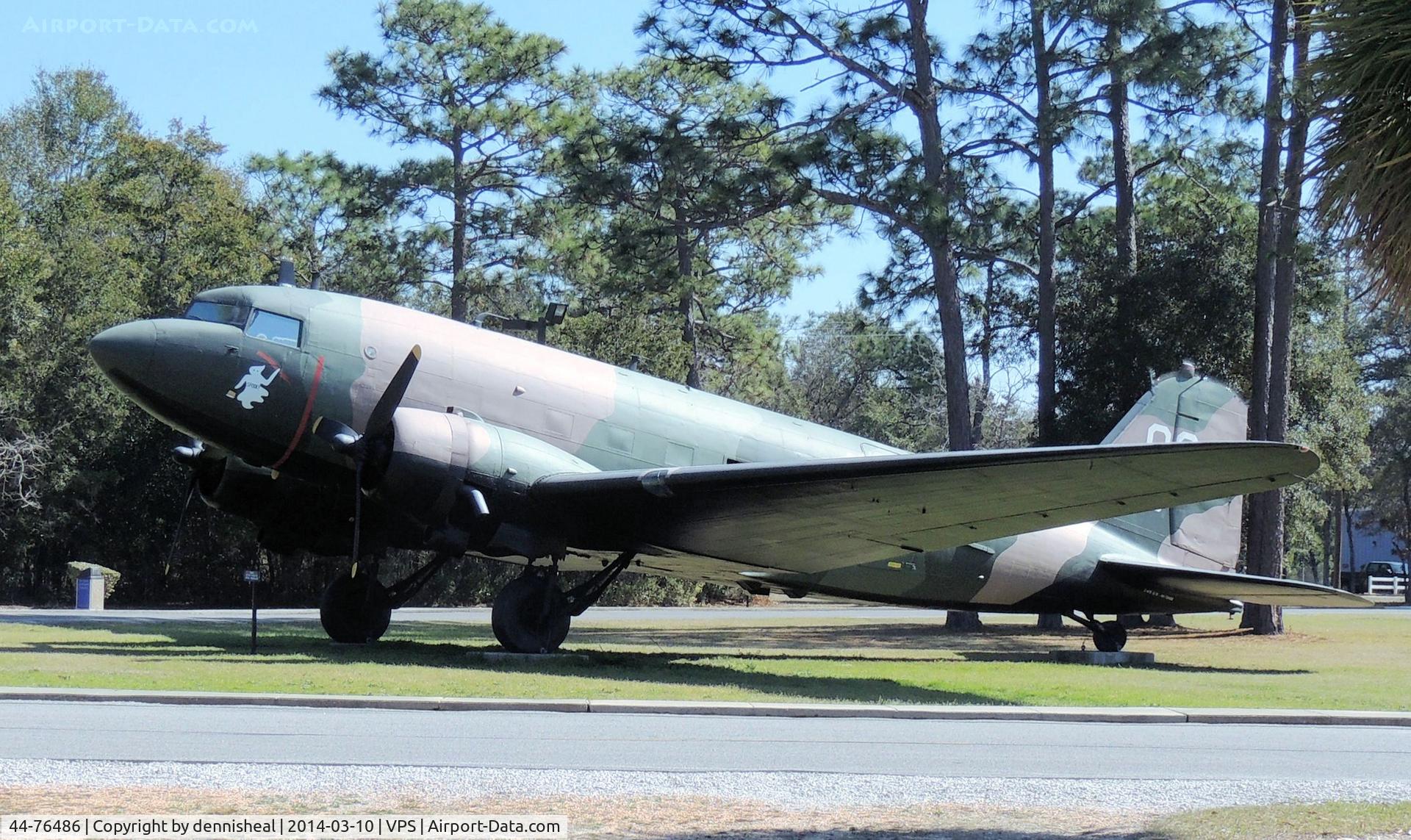44-76486, 1944 Douglas C-47B-25-DK (R4D-7) Skytrain C/N 16070, 1944 DOUGLAS C-47K-25-DK SKYTRAIN