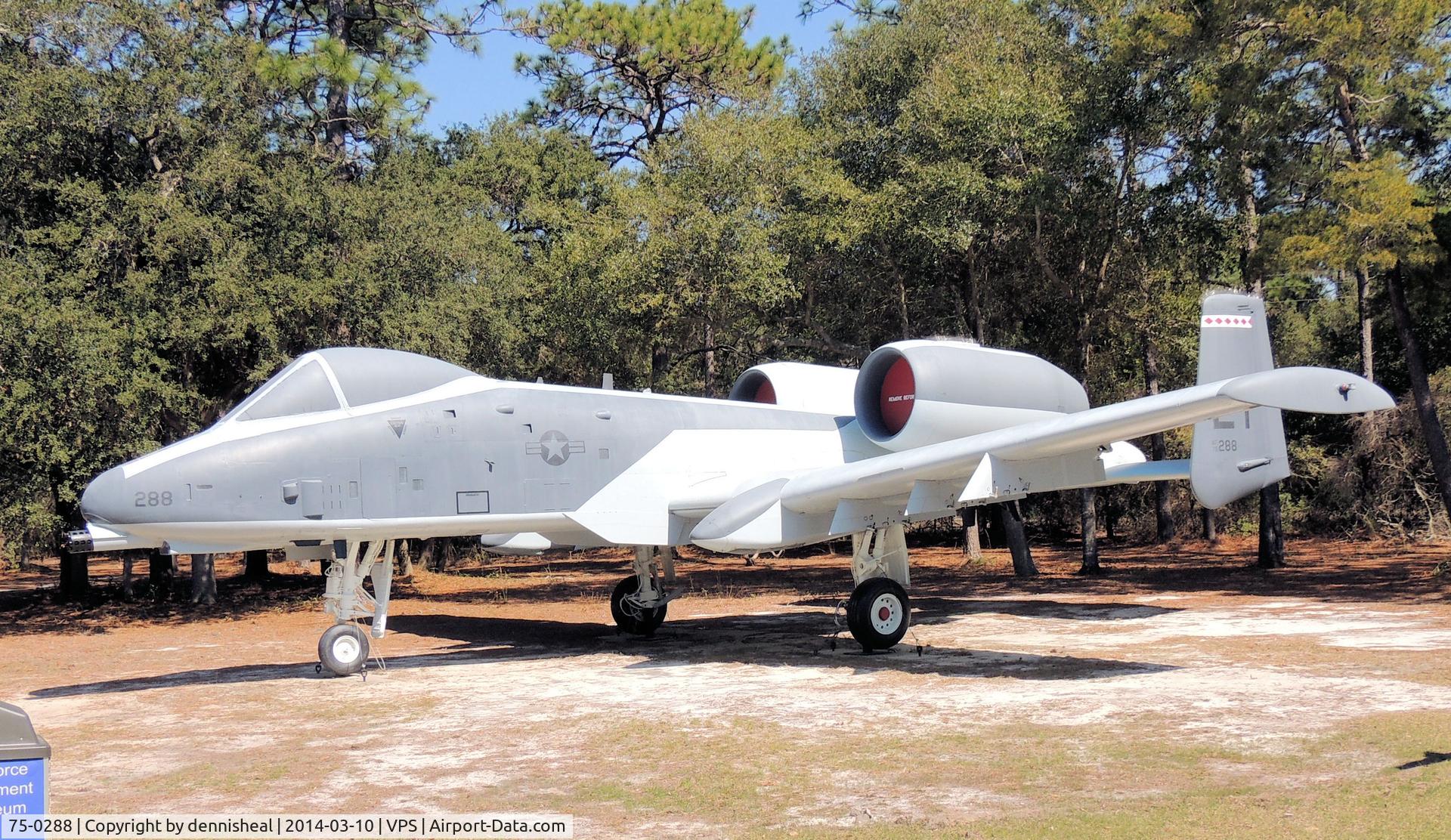 75-0288, 1975 Fairchild Republic A-10A Thunderbolt II C/N A10-0037, 1975 FAIRCHILD REPUBLIC A-10A THUNDERBOLT II