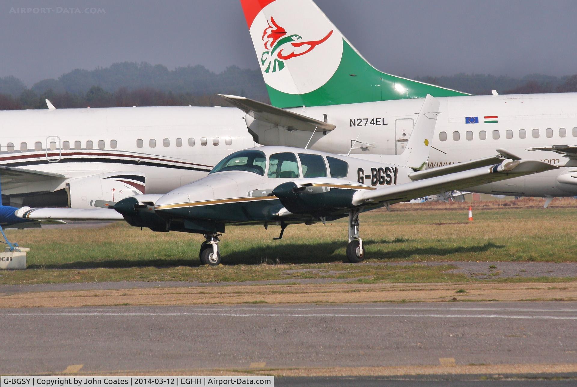 G-BGSY, 1979 Gulfstream American GA-7 Cougar C/N GA7-0096, At Airtime North