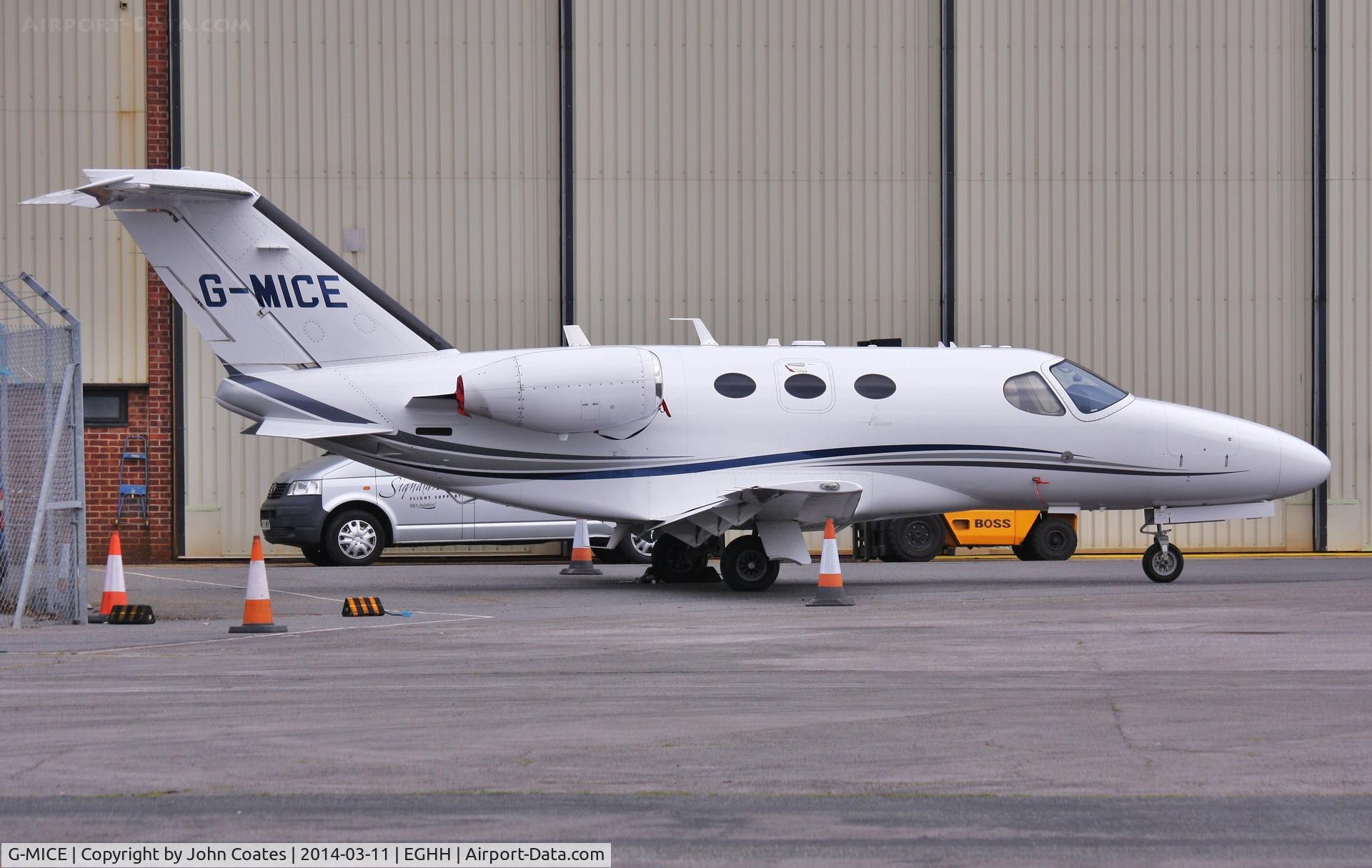 G-MICE, 2009 Cessna 510 Citation Mustang Citation Mustang C/N 510-0156, At CSE