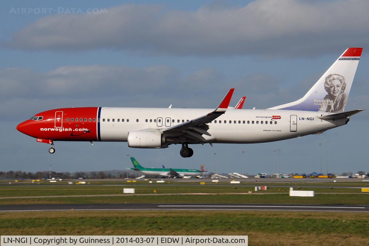 LN-NGI, 2013 Boeing 737-8JP C/N 39020, 