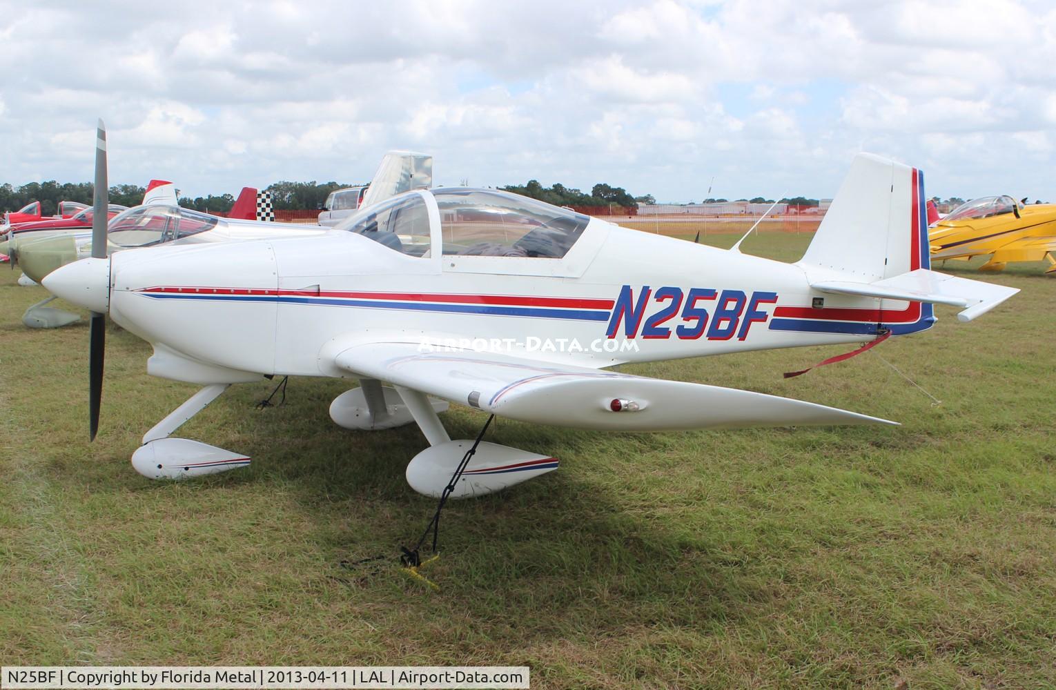 N25BF, 1999 Vans RV-6A C/N 24351, Vans RV-6A
