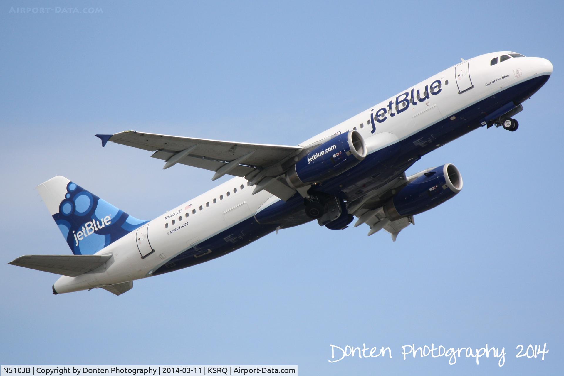 N510JB, 2000 Airbus A320-232 C/N 1280, JetBlue Flight 940 (N510JB) 