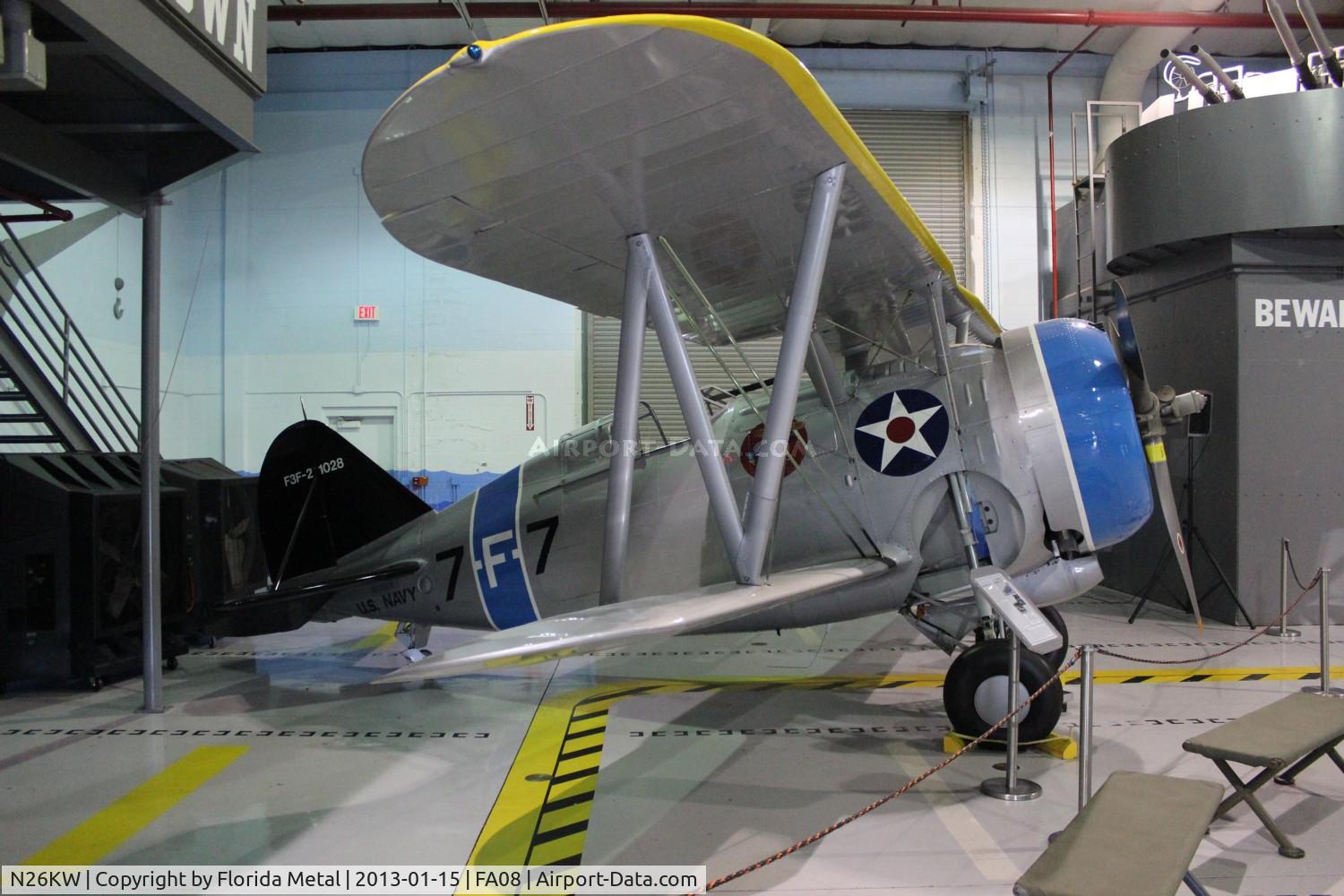 N26KW, 1938 Grumman F3F-2 C/N 1028, Grumman F3F-2