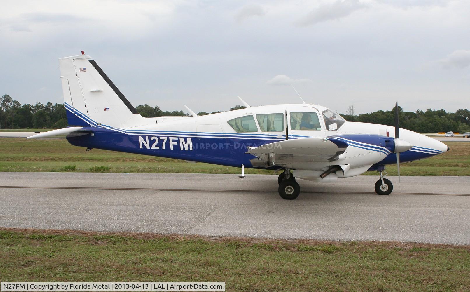 N27FM, 1976 Piper PA-23-250 C/N 27-7654087, PA-23-250