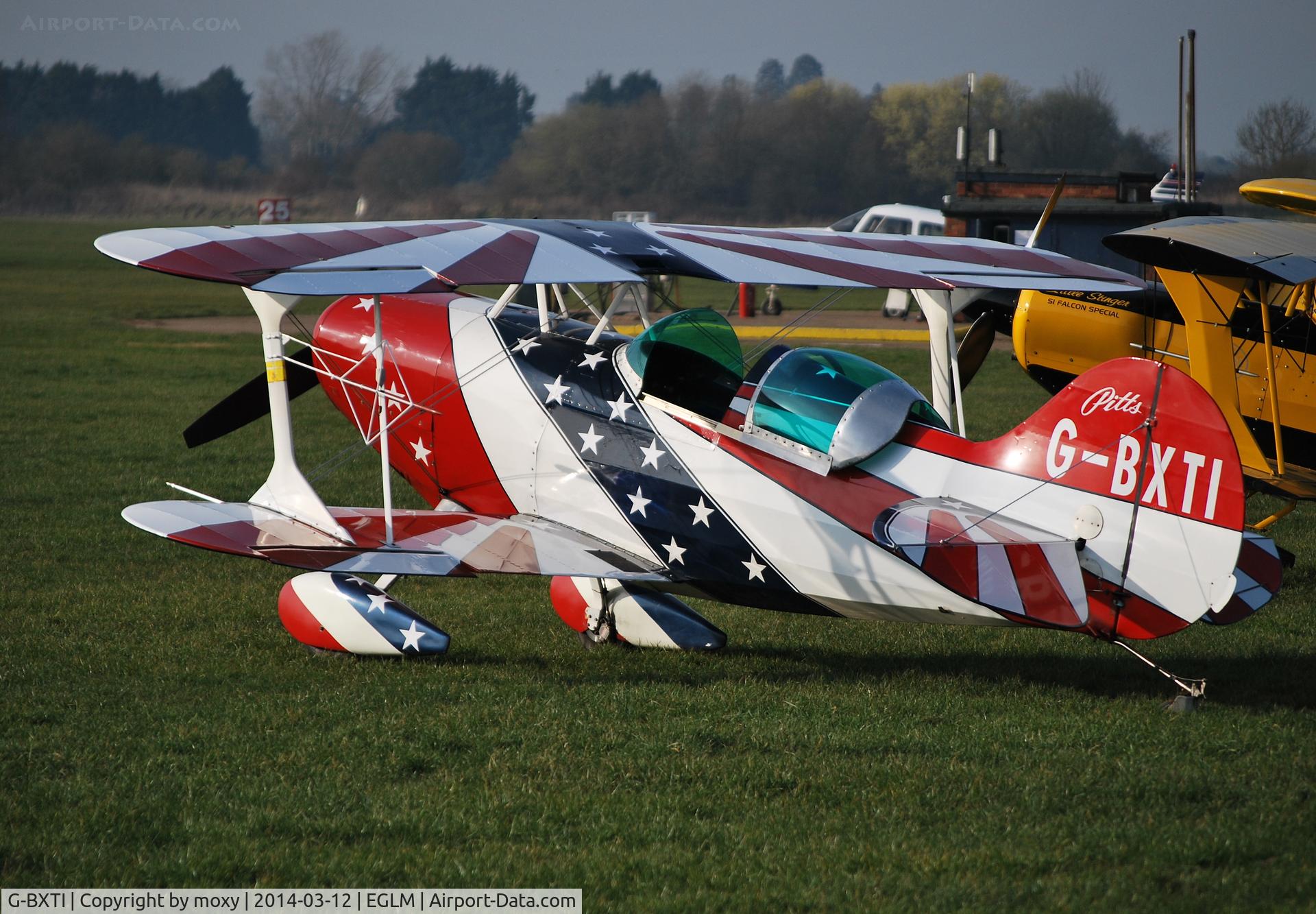 G-BXTI, 1971 Pitts S-1S Special C/N NP1, Pitts S-1S at White Waltham. Ex ZS-VZX
