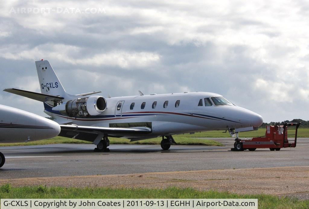G-CXLS, 2006 Cessna 560XL Citation XLS C/N 560-5613, At CSE