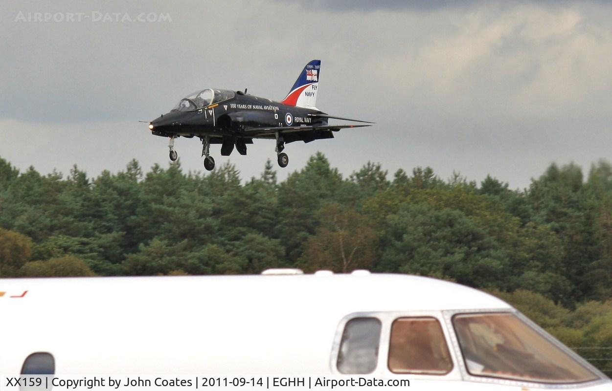 XX159, 1979 Hawker Siddeley Hawk T.1A C/N 005/312005, Finals past JETS