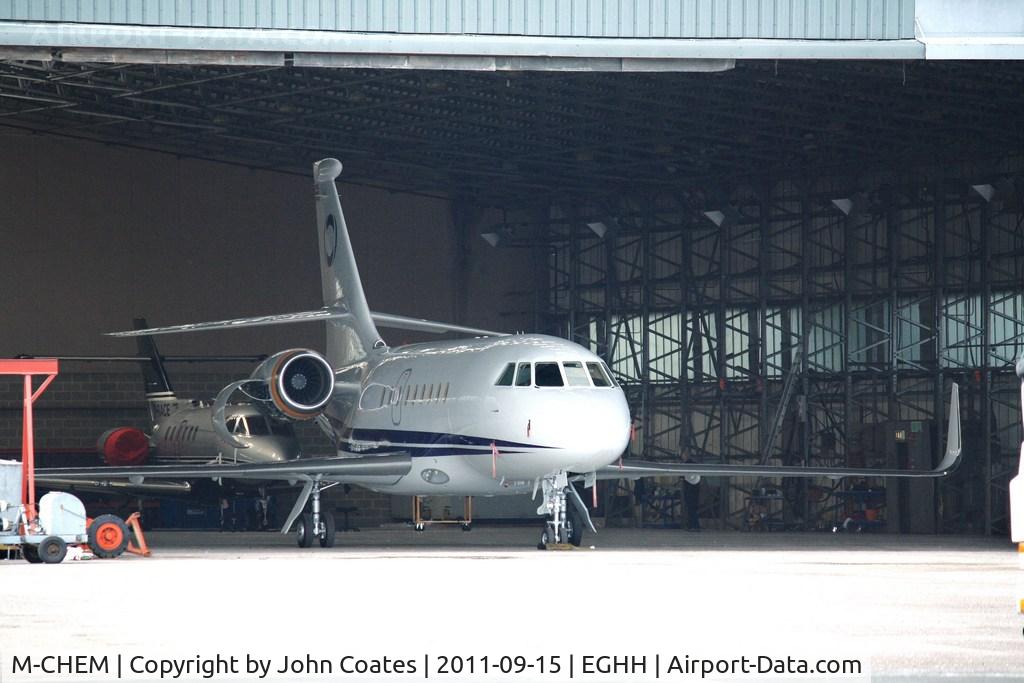 M-CHEM, 2007 Dassault Falcon 2000EX C/N 128, Tucked away with M-RACE