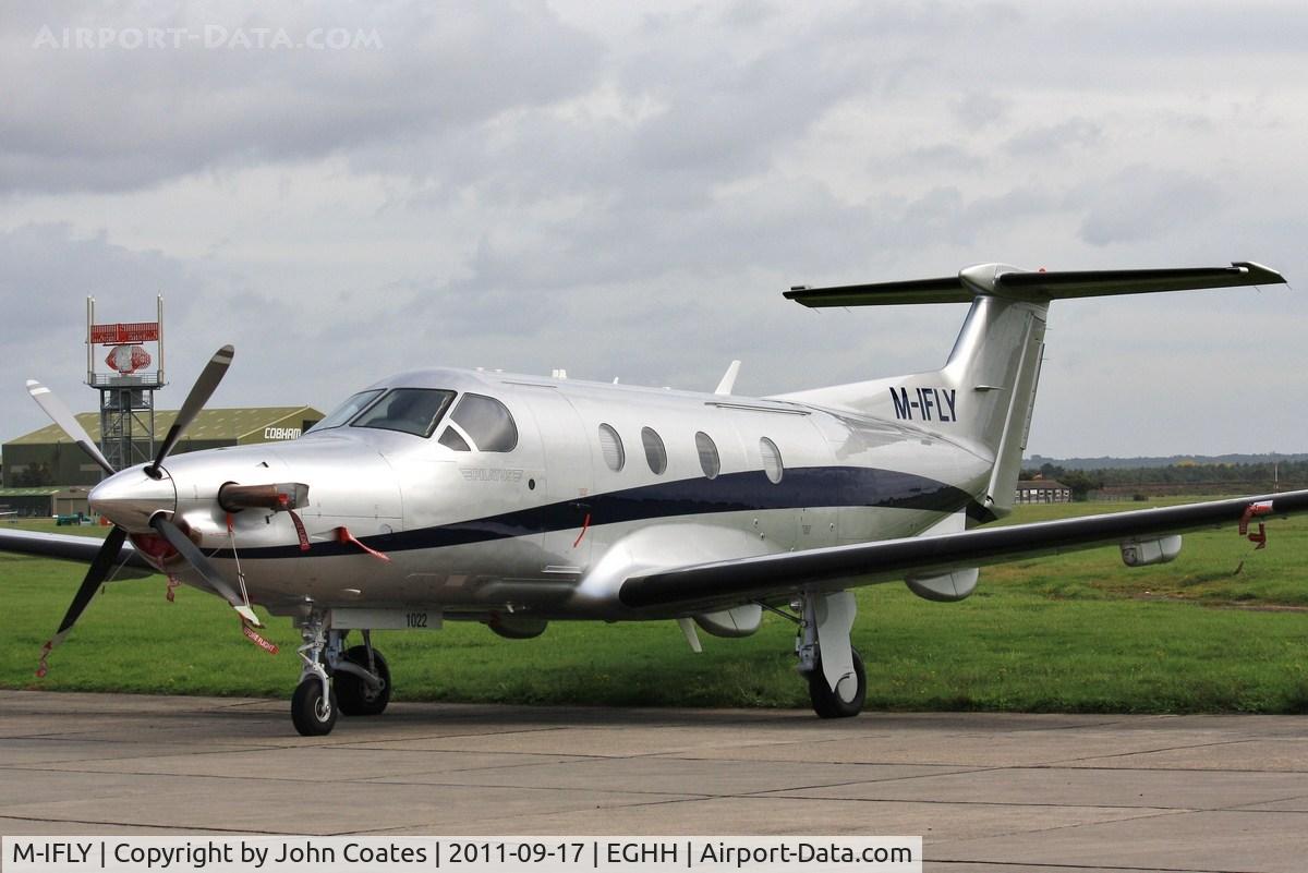 M-IFLY, 2008 Pilatus PC-12/47E C/N 1022, At Pilatus Centre