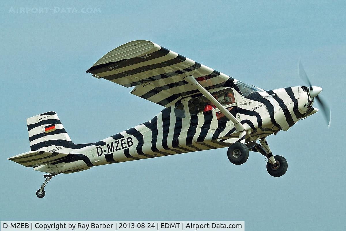 D-MZEB, Air Light Wild Thing C/N 2001-06-075, Air Light Wild Thing [2001-06-075] Tannheim~D 24/08/2013