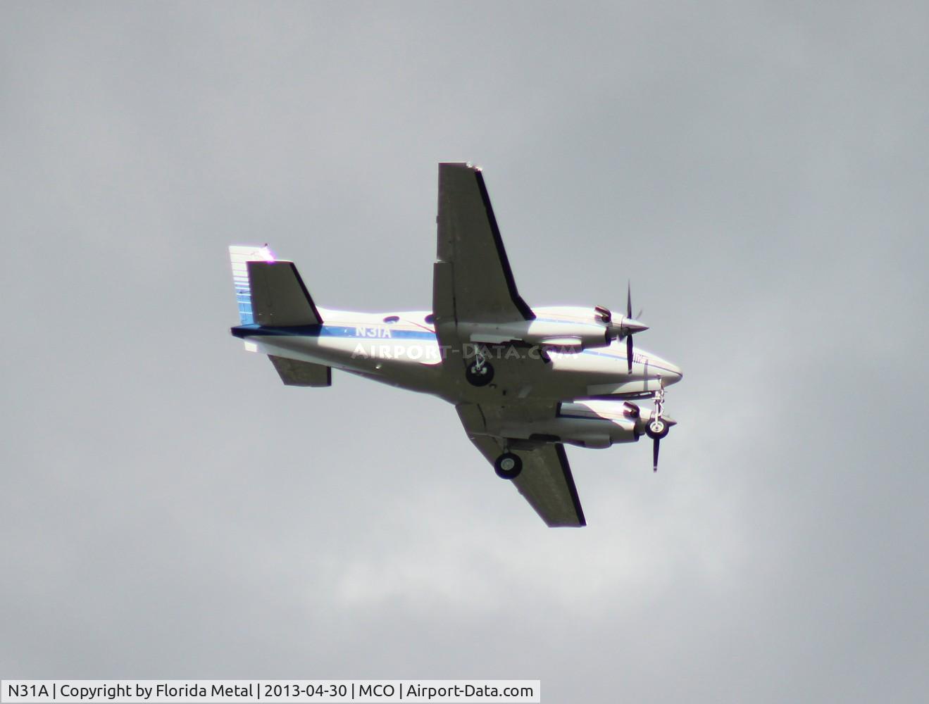 N31A, 1978 Beech E-90 King Air C/N LW-281, Beech E90 Kingair