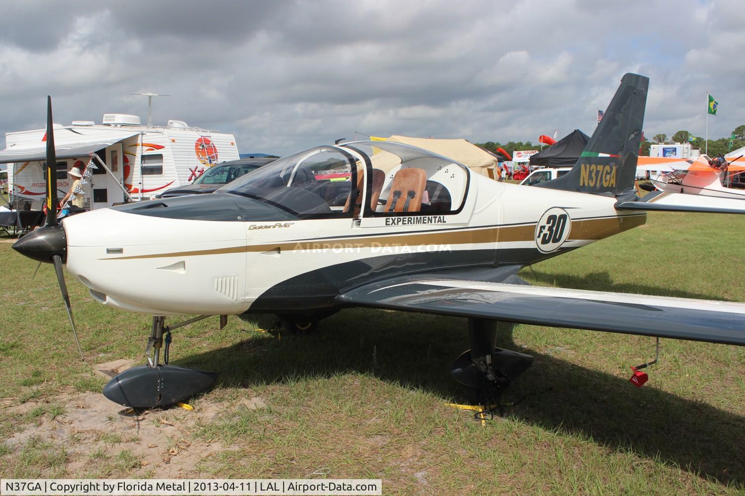 N37GA, 2012 Golden Avio F30 C/N 004CE, Golden Avio F30