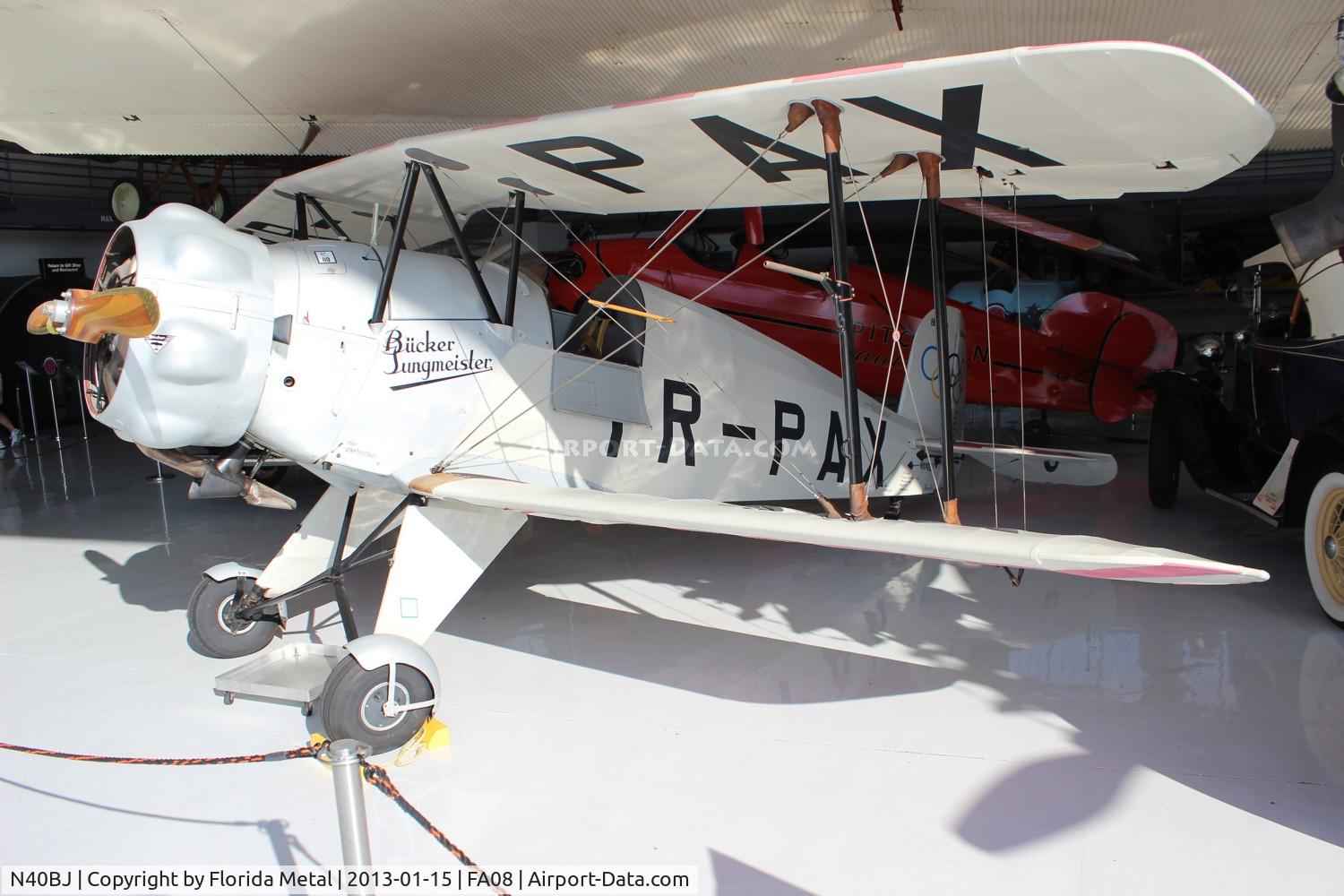 N40BJ, 1937 Bucker Bu-133C Jungmeister C/N 4, Bucker BU-133 Jungmeister