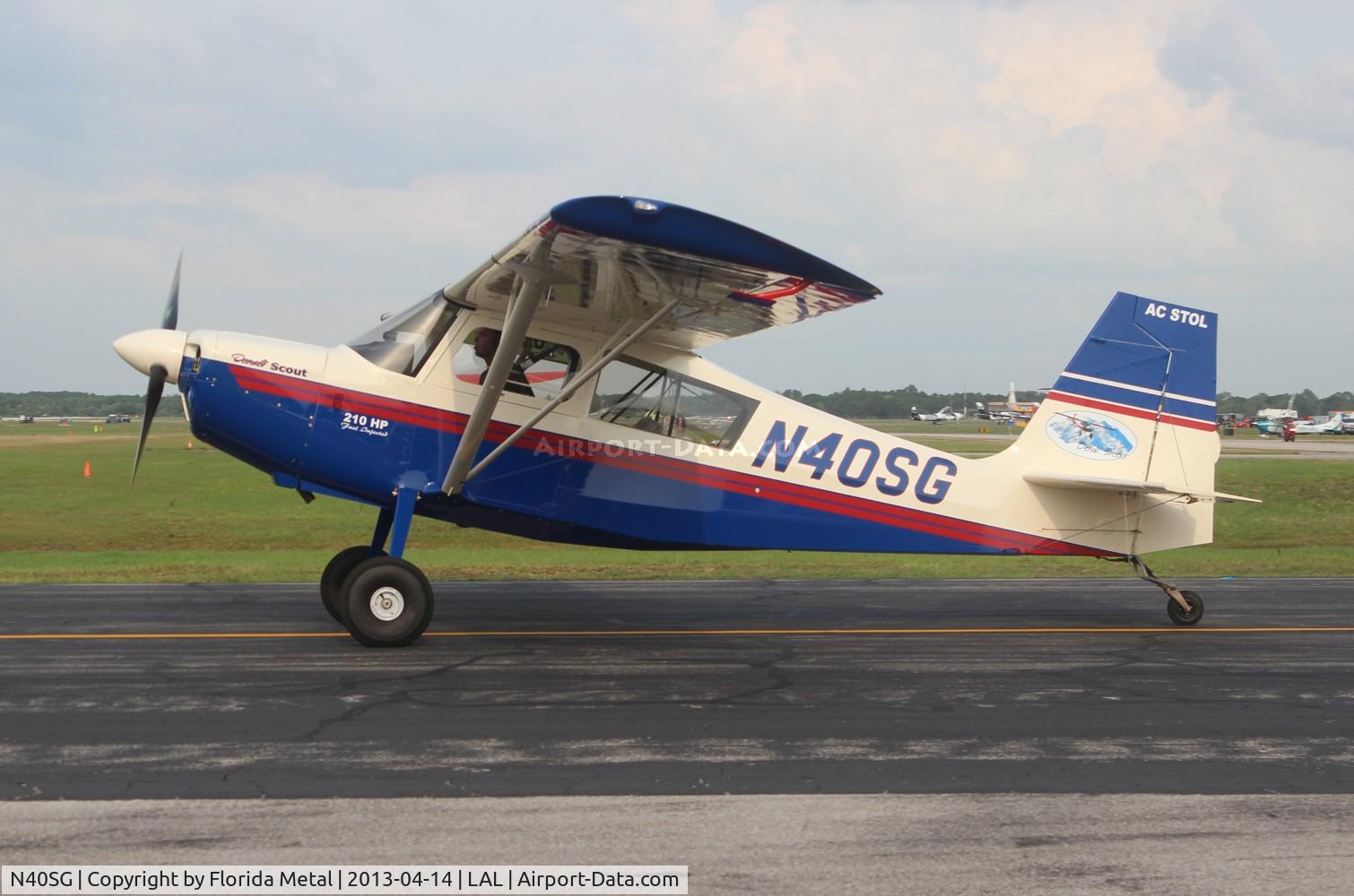 N40SG, 2012 American Champion 8KCAB Super Decathlon C/N 550-2012, Super Decathlon
