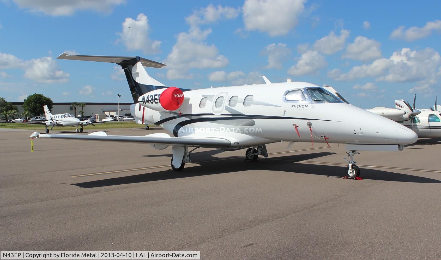 N43EP, 2010 Embraer EMB-500 Phenom 100 C/N 50000129, Phenom 100