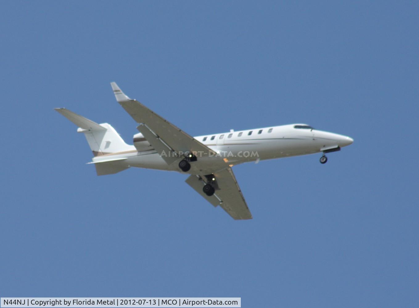 N44NJ, 2001 Learjet Inc 45 C/N 147, Lear 45